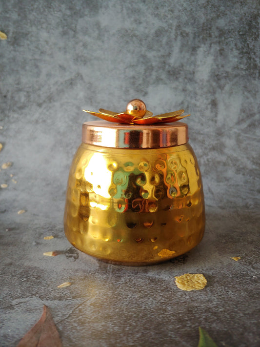 Brass Containers for Dry Fruits
