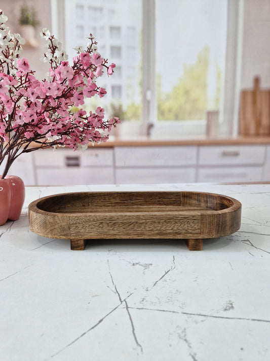 Wooden Decorative single Tray 13 "inches