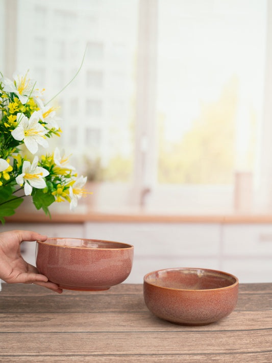 Brownie Dreams Designer Airtight Ceramic Serving Bowls