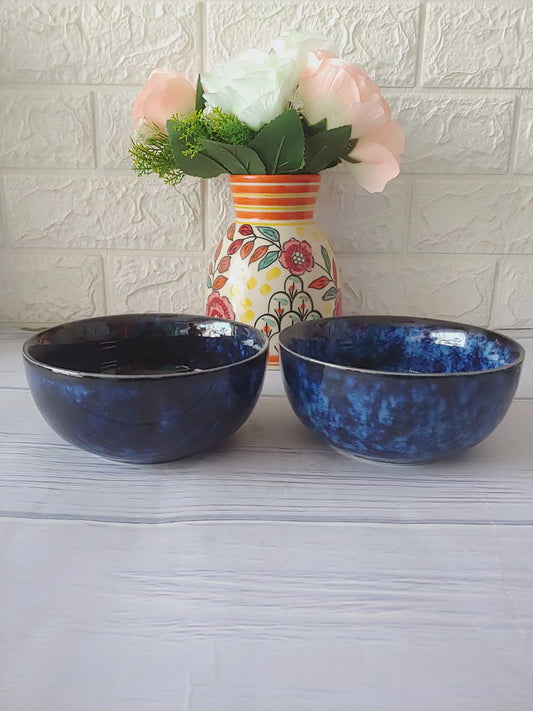 Azure Haven Decorative Serving Bowl set of 2