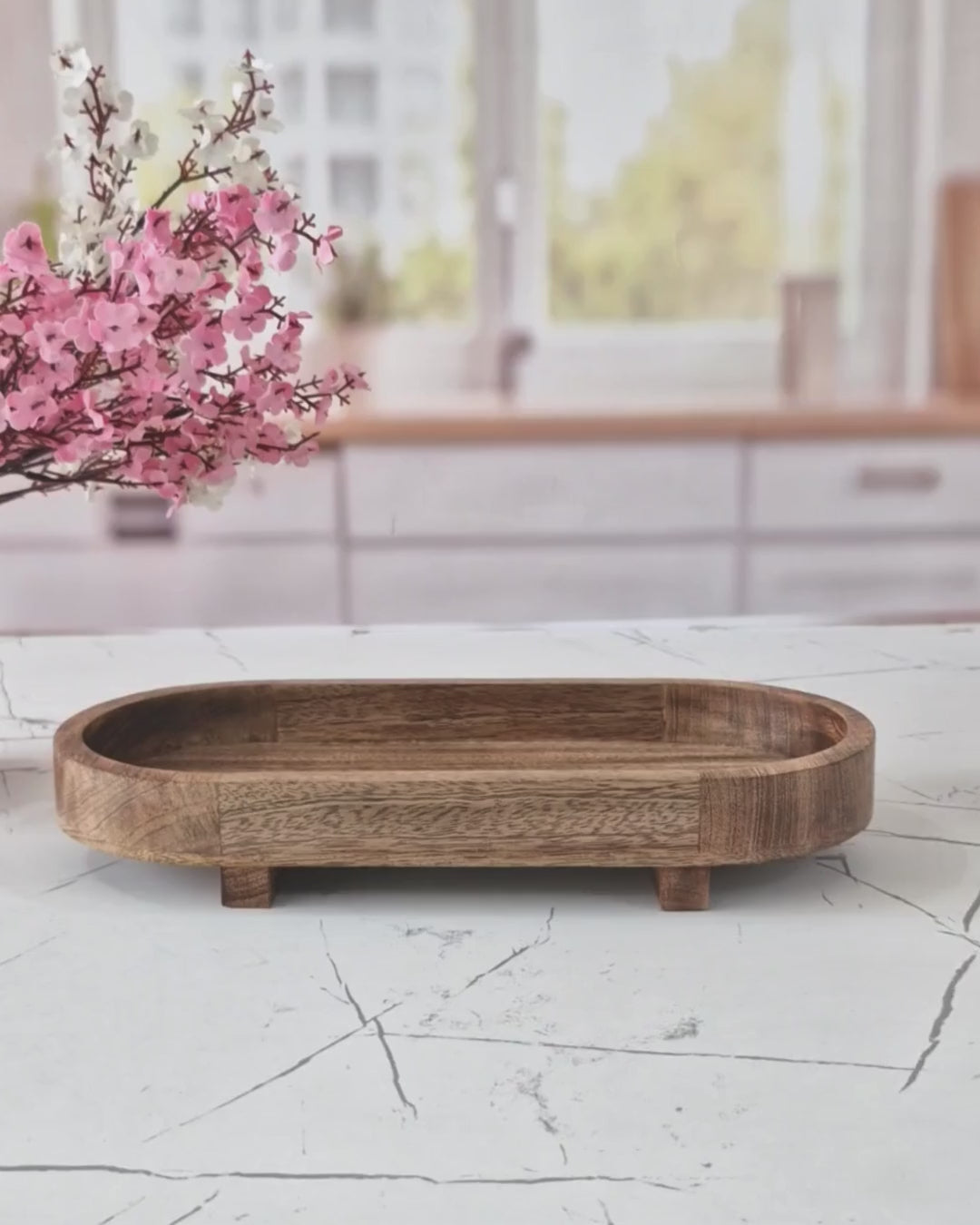 Wooden Decorative  single Tray  13 "inches