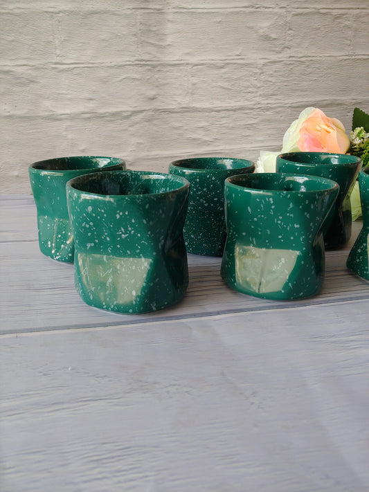 Forest green Morning Cozy Cups With Pair