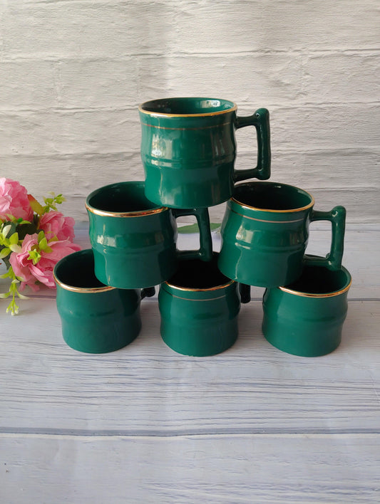 Gold-accented Morning Cozy Cups With Pair