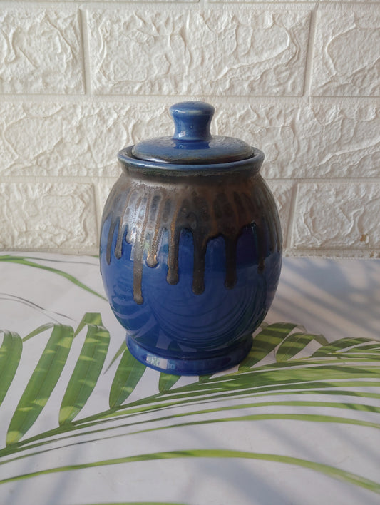 The Blue Ocean Ceramic Airtight Jar