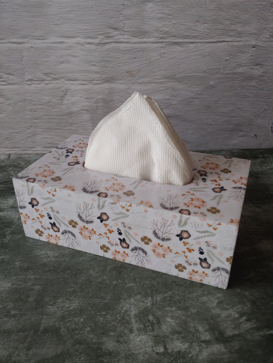 Paradise Flowers Tissue Box Cover