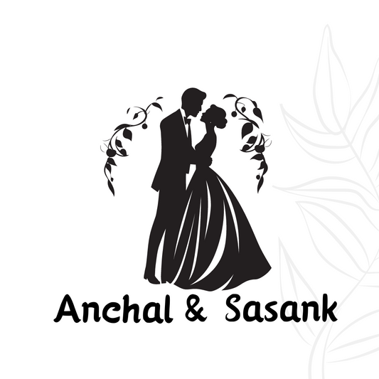 Anchal & sasank wedding invite