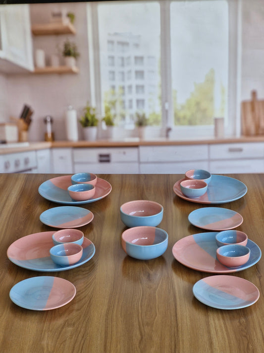 Blush & Blue Dining Collection