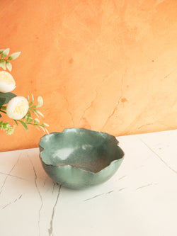 The Ocean Wave Ceramic Serving Bowl