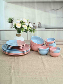 Blush & Blue Dining Collection