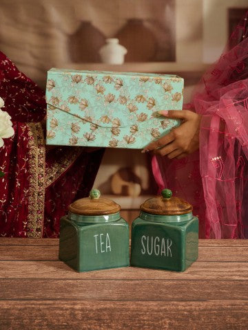 Tea Sugar Jar set