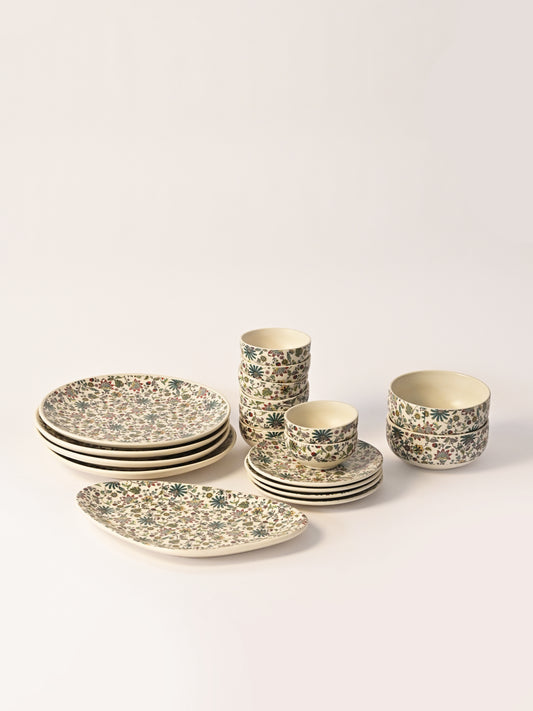 The Floral flower Garden Dining Collection