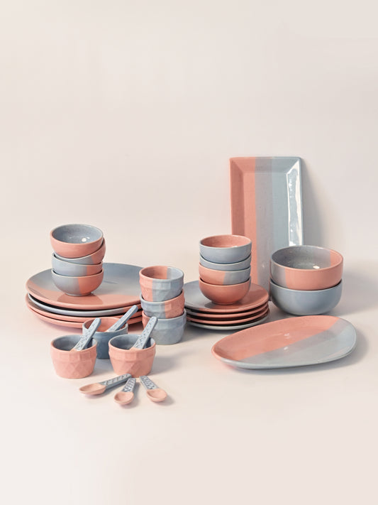 Blush & Blue Dining Collection