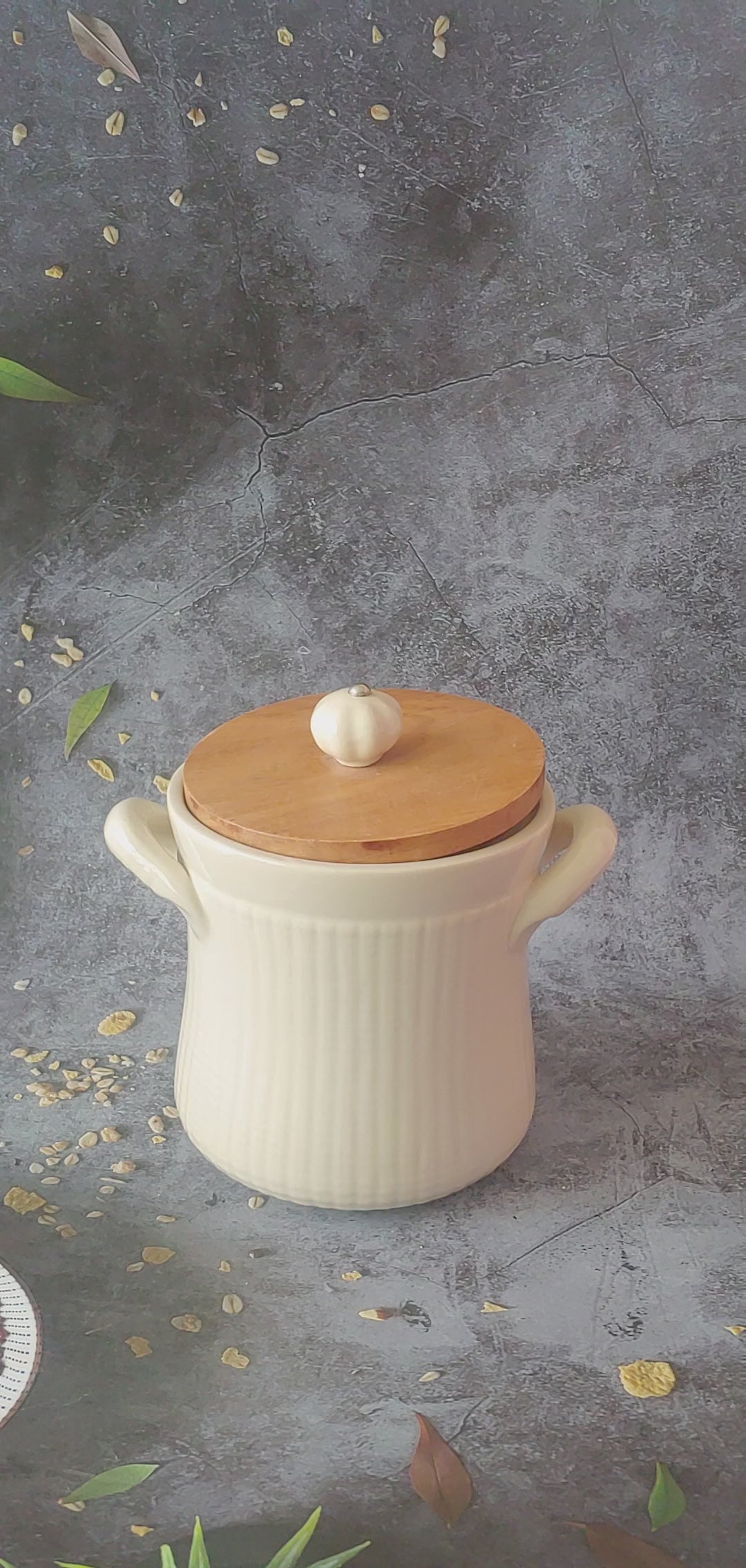 The Moon Ceramic Airtight Jar
