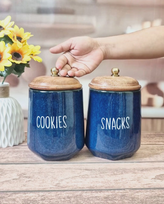 The Midnight Delight Snack & Cookie Jars Canisters
