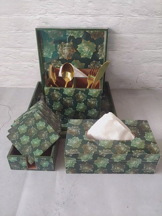 Mandala Artwork Tissue Box Cover