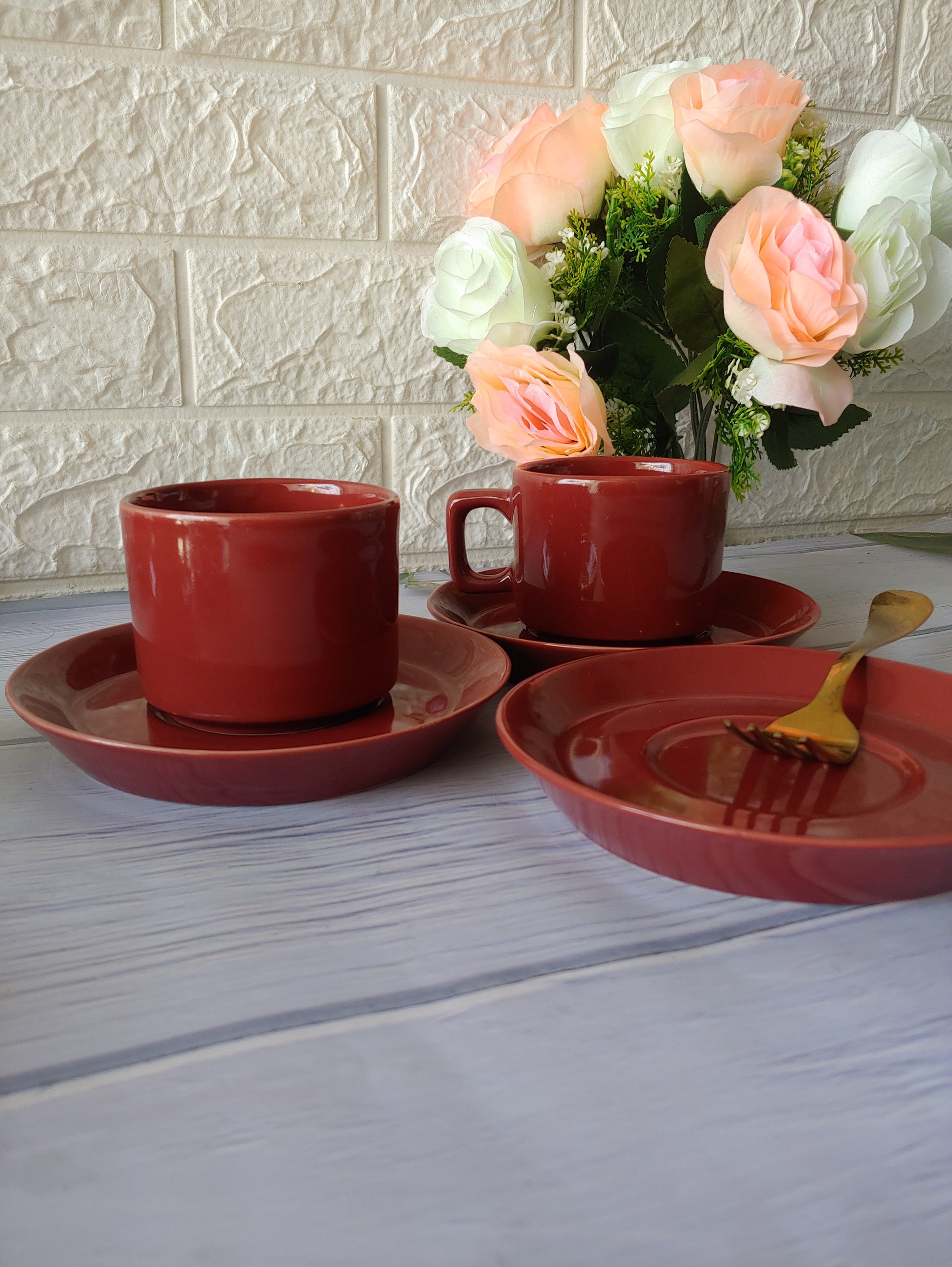 The Red Coffee Connoisseurss Cozy Cups With Pair