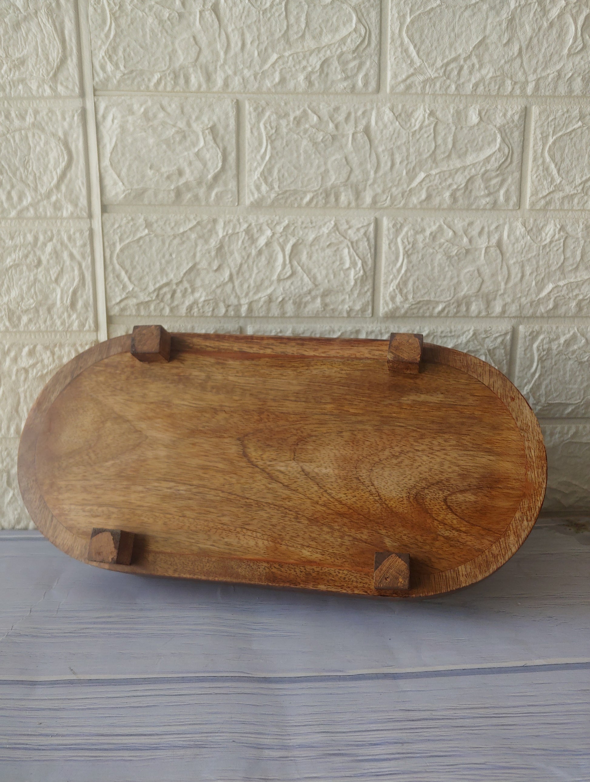 Wooden Decorative  single Tray  13 "inches