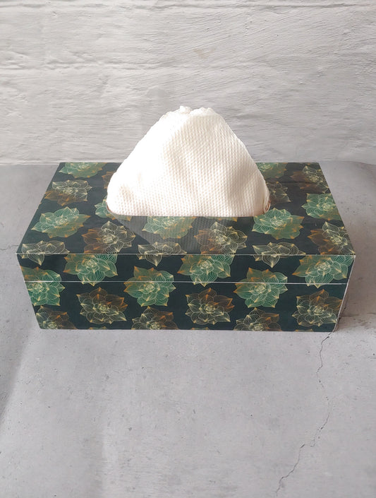 Mandala Artwork Tissue Box Cover